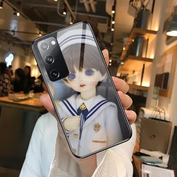 Чехол Krajews Creepy Dolls из закаленного стекла, чехол для телефона SamSung Galaxy S8 S9 S10E S20 S21 S5 S30 Plus S20 fe 5G Lite Ultr Galaxy S30