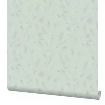 Обои флизелиновые Erismann Flora зеленые 1.06 м ЭР60927-04