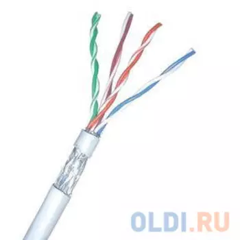 Кабель VCOM FTP кат.5е 4 пары, 100м