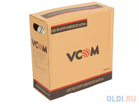 Кабель VCOM UTP 4 пары кат.5е (бухта 100м) p/n: VNC1000