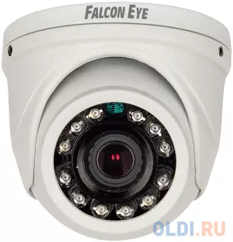 Камера видеонаблюдения Falcon Eye FE-MHD-D2-10 2.8-2.8мм HD-CVI HD-TVI цветная корп.:белый