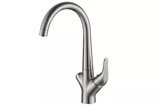 Смеситель для кухни Zorg, SH 815 SATIN с подключением фильтра, сатин