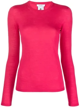 Топ в рубчик MAX MARA, розовый