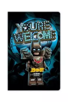 Книга для записей в линейку 96 листов Lego