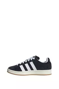 Кеды кожаные с логотипом Adidas