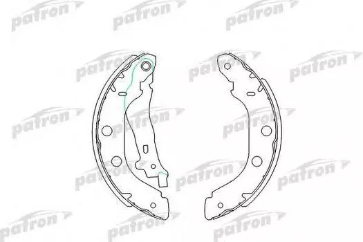 КОЛОДКИ ТОРМОЗНЫЕ БАРАБАННЫЕ NISSAN: KUBISTAR 03-, PRIMERA 96-01, PRIMERA HATCHB