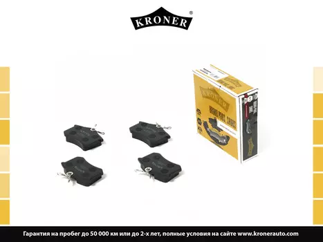 КОЛОДКИ ТОРМ. AUDI TT (98-), VW GOLF (83-) (ДИСК. ЗАДН.) (K003067) KRONER