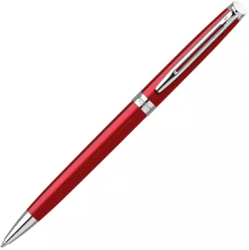 Ручка шариковая автомат Waterman Hemisphere 2018 Red Comet CT, синий, ювелирная латунь, подарочная упаковка (2046601)