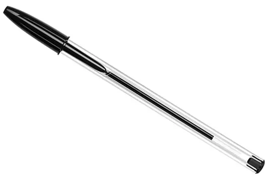 Ручка шариковая BIC CRISTAL 847897, черный, пластик, колпачок, картонная коробка (847897)