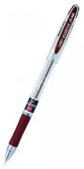 Ручка шариковая Cello Maxriter XS, красный, пластик, колпачок, блистер (829372)