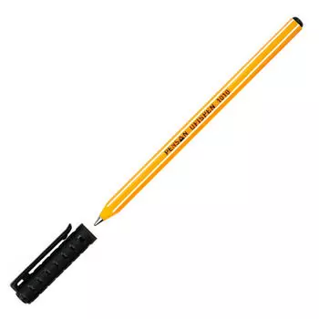 Ручка шариковая Pensan OFFICEPEN 1010, черный, пластик, колпачок (1010/60BLACK)