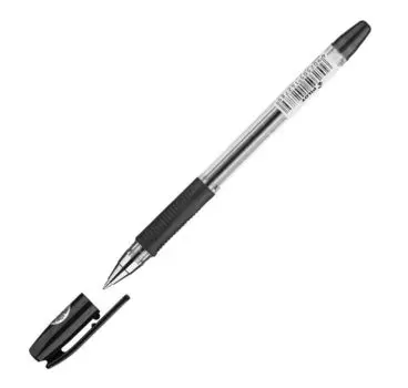 Ручка шариковая Pilot BPS-GP-F-B, черный, пластик, колпачок (32034)