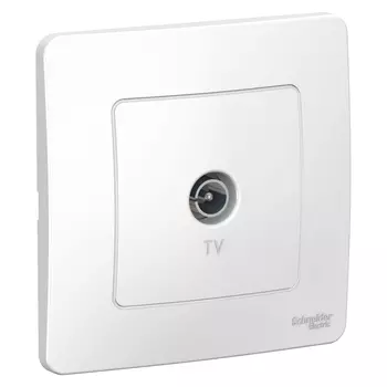 Розетка TV Schneider Electric Blanka, белый, в сборе (BLNTS000011)