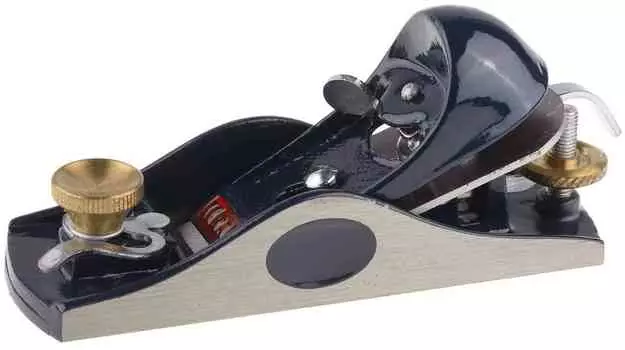 Рубанок Kraftool Premium A9 1/2, металлический, 16 см x 4.5 см, лезвие 3.5 см (1-18550-15_z02)