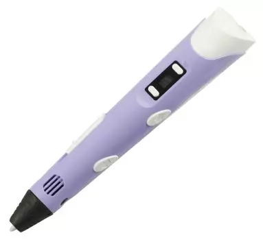 Ручка 3D Cactus CS-3D-PEN-A-PL LCD, ABS, PLA, фиолетовый