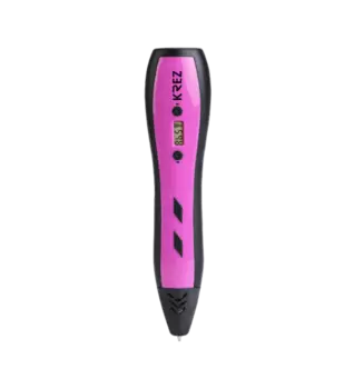 Ручка 3D KREZ P3D03 LCD, ABS, PLA, фиолетовый (P3D03)