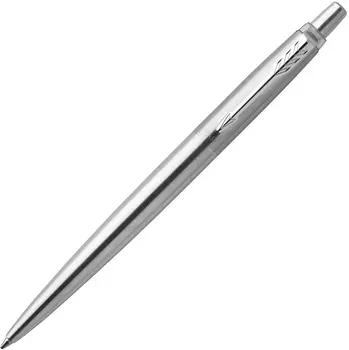 Ручка гелевая автомат Parker Jotter Core K694, черный, нержавеющая сталь/хром, подарочная упаковка (2020646)