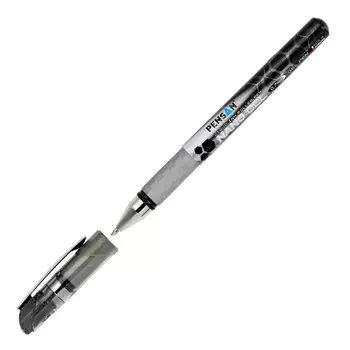 Ручка гелевая Pensan Nano Gel 6020/12BLACK, черный, пластик, колпачок (6020/12BLACK)
