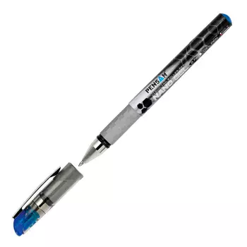 Ручка гелевая Pensan Nano Gel 6020/12BLUE, синий, пластик, колпачок (6020/12BLUE)