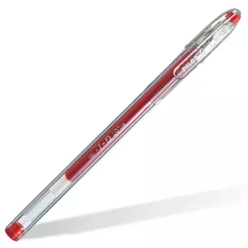 Ручка гелевая PILOT BL-G1-5T-R, красный, пластик, колпачок (BL-G1-5T-R)