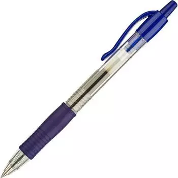 Ручка гелевая PILOT BL-G2-5-L, синий, пластик (BL-G2-5-L)