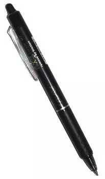 Ручка гелевая PILOT BLRT-FR-7-B, черный, пластик, исчезающие термочернила (BLRT-FR-7-B)