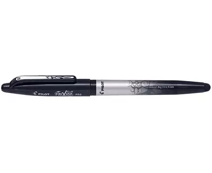 Ручка гелевая PILOT Frixion Pro BL-FRO-7-B, черный, пластик, колпачок (BL-FRO-7-B)