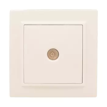 Розетка TV EKF Минск, бежевый (ERA00-027-20)