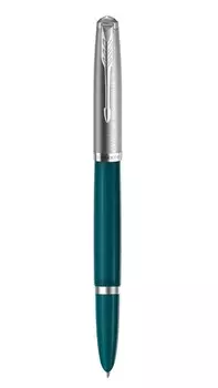 Ручка перьевая Parker 51 Core, 1, нержавеющая сталь, подарочная упаковка (2123506)