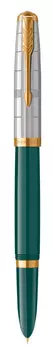 Ручка перьевая Parker 51 Premium, смола акриловая, колпачок, подарочная упаковка (CW2169074)