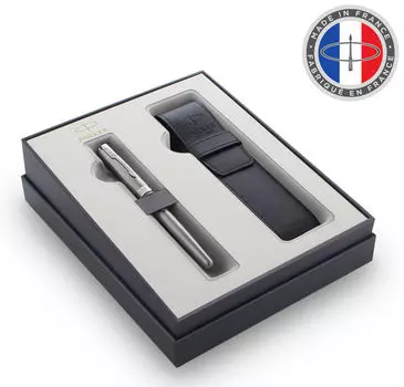 Ручка перьевая Parker GIFT 20, черный, 1, Латунь, колпачок, подарочная упаковка (1424387)