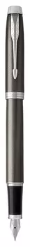Ручка перьевая Parker IM Core F321, синий, латунь лакированная, колпачок, подарочная упаковка (CW1931650)