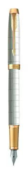 Ручка перьевая Parker IM Premium F318 Pearl GT (2143649)