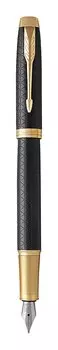 Ручка перьевая Parker IM Premium F323, 1, Латунь, колпачок, подарочная упаковка (1931646)