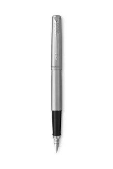 Ручка перьевая Parker Jotter Core F61, сталь нержавеющая, колпачок, подарочная упаковка (2030946)