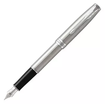 Ручка перьевая Parker Sonnet Core F526, черный, сталь нержавеющая, колпачок, коробка (CW1931509)