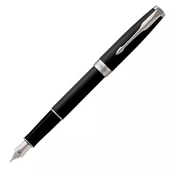 Ручка перьевая Parker Sonnet Core F529, 1, лак, латунь, колпачок, подарочная упаковка (1931521)