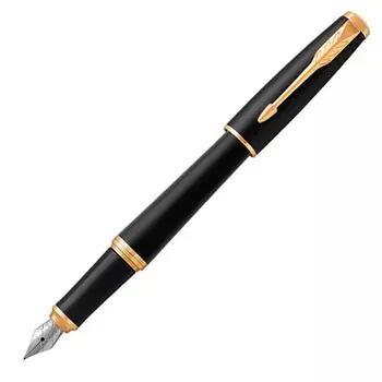 Ручка перьевая Parker Urban Core F309, Латунь, колпачок, подарочная упаковка (1931593)