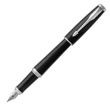 Ручка перьевая Parker Urban Core F309, 1, сталь нержавеющая, колпачок, подарочная упаковка (1931596)
