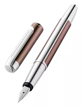 Ручка перьевая Pelikan Elegance Pura P40, алюминий анодированный, колпачок, подарочная упаковка (PL817219)