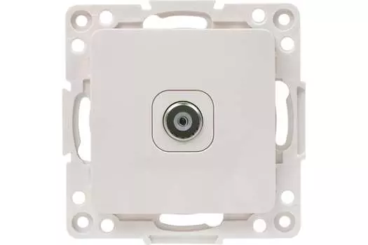 Розетка TV EKF Стокгольм, белый (EYA00-027-10)