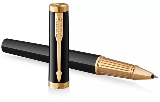 Ручка роллер Parker Ingenuity Core T570 Black GT F (2182007)