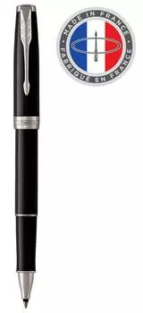 Ручка роллер Parker Sonnet Core T539, черный, металл, колпачок, подарочная упаковка (1931501)
