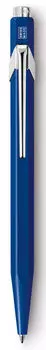 Ручка шариковая автомат CARANDACHE Carandache Office CLASSIC, синий, Алюминий, подарочная упаковка (849.150_MTLGB)