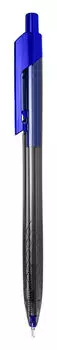 Ручка шариковая автомат DELI Arrow, синий, пластик (EQ01330)