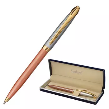 Ручка шариковая автомат GALANT DECORO ROSE, синий, Латунь, подарочная упаковка (143505)