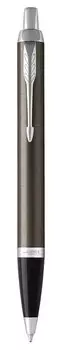Ручка шариковая автомат Parker IM Metal Core Dark Espresso CT, синий, лак, латунь, пластик, хром, подарочная упаковка (CW1931671)