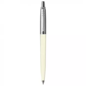 Ручка шариковая автомат Parker Jotter Original K60 Ivory 9060C, синий, сталь/пластик, подарочная упаковка (R2123134)