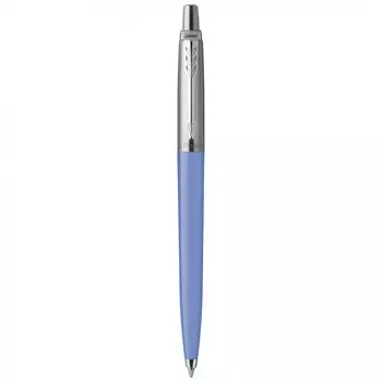 Ручка шариковая автомат Parker Jotter Original K60 Storm Blue 2135C, синий, сталь/пластик, подарочная упаковка (R2123137)
