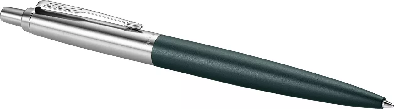 Ручка шариковая автомат Parker Jotter XL Green CT, синий, нержавеющая сталь, подарочная упаковка (2068511)